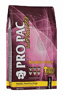 ����� ������� ���� ���� ���� - ��� ��� ����� 12 �"� PROPAC Ultimates ADULT DOG FOOD Meadow Prime