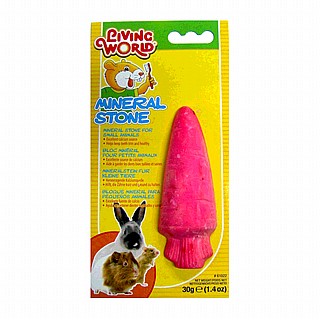   ���� ���� ����� ��� �������, ������ ������� .Living World Mineral Stone 30gm - Carrot Shape