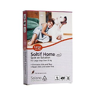 ������� ������ ��� ���� ���� ��� 25 �"� solano soltif home - spot on solution for dogs.