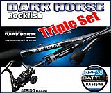 חכת ג`ירג`ור בלאק הול BLAK HOLE - set rockfish rod+reel+line חכת ג`ירג`ור בלאק הול BLAK HOLE - set rockfish rod+reel+line