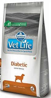 �� ���� - Vet Life - ���� ����� ���� ���� �� ����� - DIABETIC - �� 2 �"� ������� Farmina