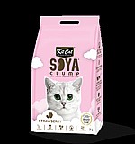 קיט כאט סויה חול לחתולים בריח תות- kit cat soya strawberry קיט כאט סויה חול לחתולים בריח תות- kit cat soya strawberry