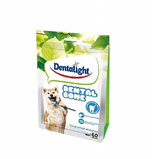 ���� ������ ���� ����� 60 �� Gnawlers Dentalight 60 Pieces Mini Dental Bone Dog Treat
