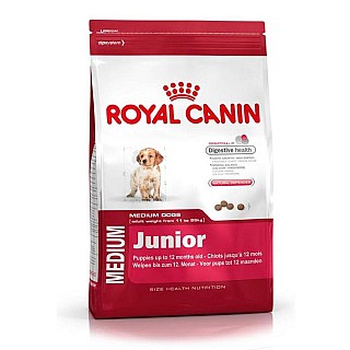 ����� ���� ���� ������ �'����� ������ � ����� 15 �"� ROYAL CANIN MEDIUM JUNIOR DOG FOOD