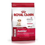 רויאל קנין מזון לכלבים ג'וניור לגורים – מדיום 15 ק"ג ROYAL CANIN MEDIUM JUNIOR DOG FOOD רויאל קנין מזון לכלבים ג'וניור לגורים – מדיום 15 ק"ג ROYAL CANIN MEDIUM JUNIOR DOG FOOD