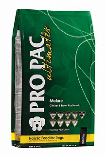 ����� ������� ���� ���� �����- ��� ������ ����� 12 �"� PROPAC Ultimates MATURE Dog Food Chicken and Brown Rice