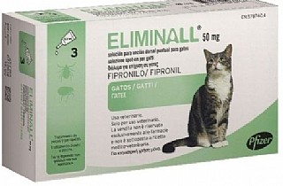 ��������� ������� ������� Eliminall Flea Treatment for Cats 3 Pack