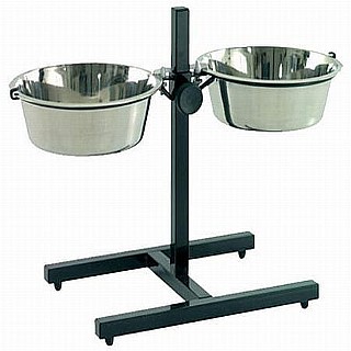 ���� ������� ���� 2 ��� ������� ������ L ������ Adjustable Double Diner Stand