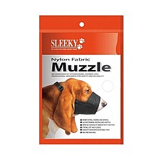����� �� ���� ����  Sleeky Dog Nylon Fabric Muzzle