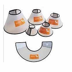 ������� ������ - ���� ���� ����/����� 10/12.5/15 �"�  Dog Collar Plastic Elizabeth Circle Pet Protect
