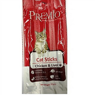 ����� ���� ��� ���� ����� 15 ��� Premio Sticks Chicken & Liver