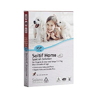 ������� ������ ��� ���� ���� 1.5-7 �"� solano soltif home - spot on solution for dogs.