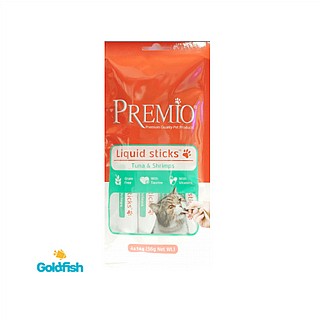 ����� ���� ���� ���� ������� ����� Premio Liquid Sticks Tuna & Shrimps