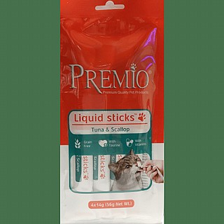 ����� ���� ���� ���� ������ ����� Premio Liquid Sticks Tuna & Scallop