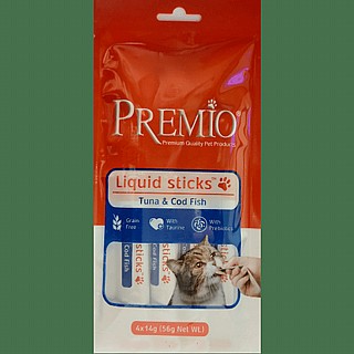 ����� ���� ���� ���� ����� ����� Premio Liquid Sticks Tuna & Codfish