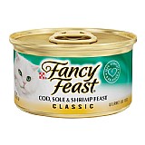 ���� ������� ���� ���� ��� �� ��� ��� ������� 85 ��� Fancy Feast Classic Cod Sole Shrimp