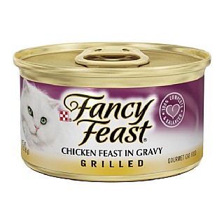 ���� ������� ���� ���� ���� ��� ����� 85 ��� Fancy Feast Grilled Chicken in Gravy