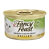 ���� ������� ���� ���� ���� ����� ����� 85 ��� Fancy Feast Grilled Salmon in Gravy