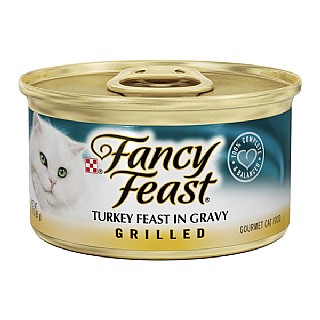 ���� ������� ���� ���� ���� ���� ����� 85 ��� Fancy Feast Grilled Turkey in Gravy