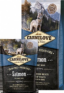 ������� ���� ���� ���� �� ���� ����� 4 �"� Carnilove Adult - Salmon