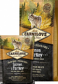 ������� ���� ���� ���� ���� ���� ����� ����� 12 �"� Carnilove Adult - Salmon and Turkey